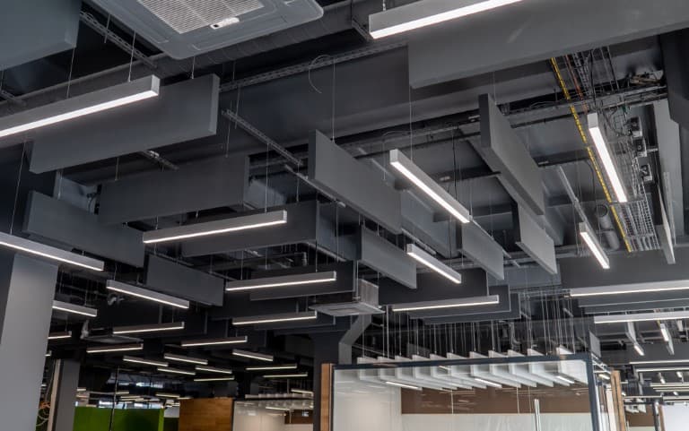 Akustik Cam Yünü Baffle