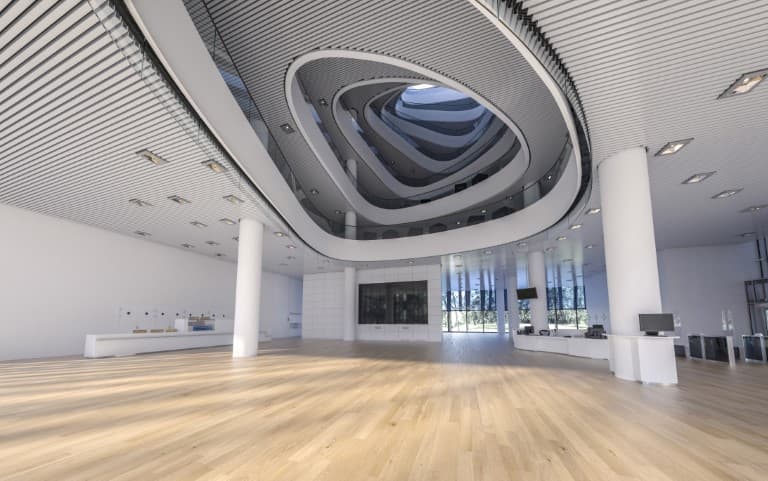 Ekstrüzyon Baffle Tavan